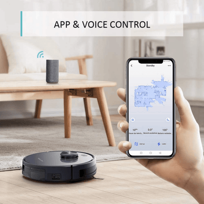 S6+ Robot Vacuum Cleaner Mop 2700Pa Cleaning
