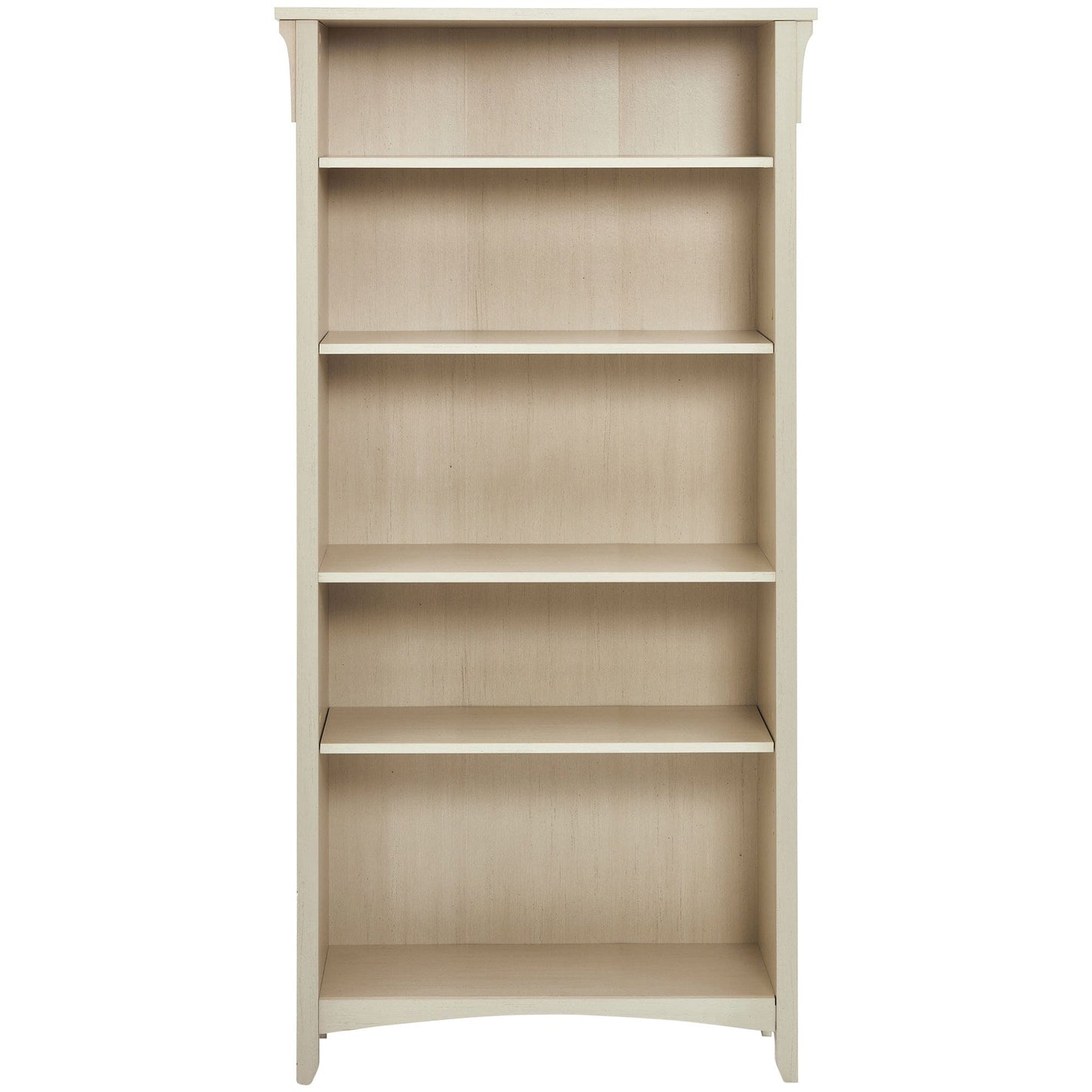 Salinas 5 Shelf Bookcase White/Black