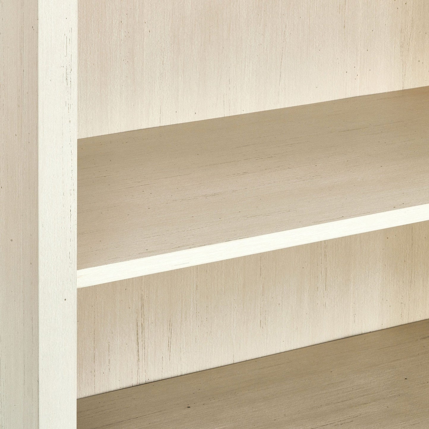 Salinas 5 Shelf Bookcase White/Black