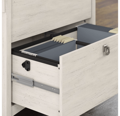 Salinas Filing Cabinet White/Black