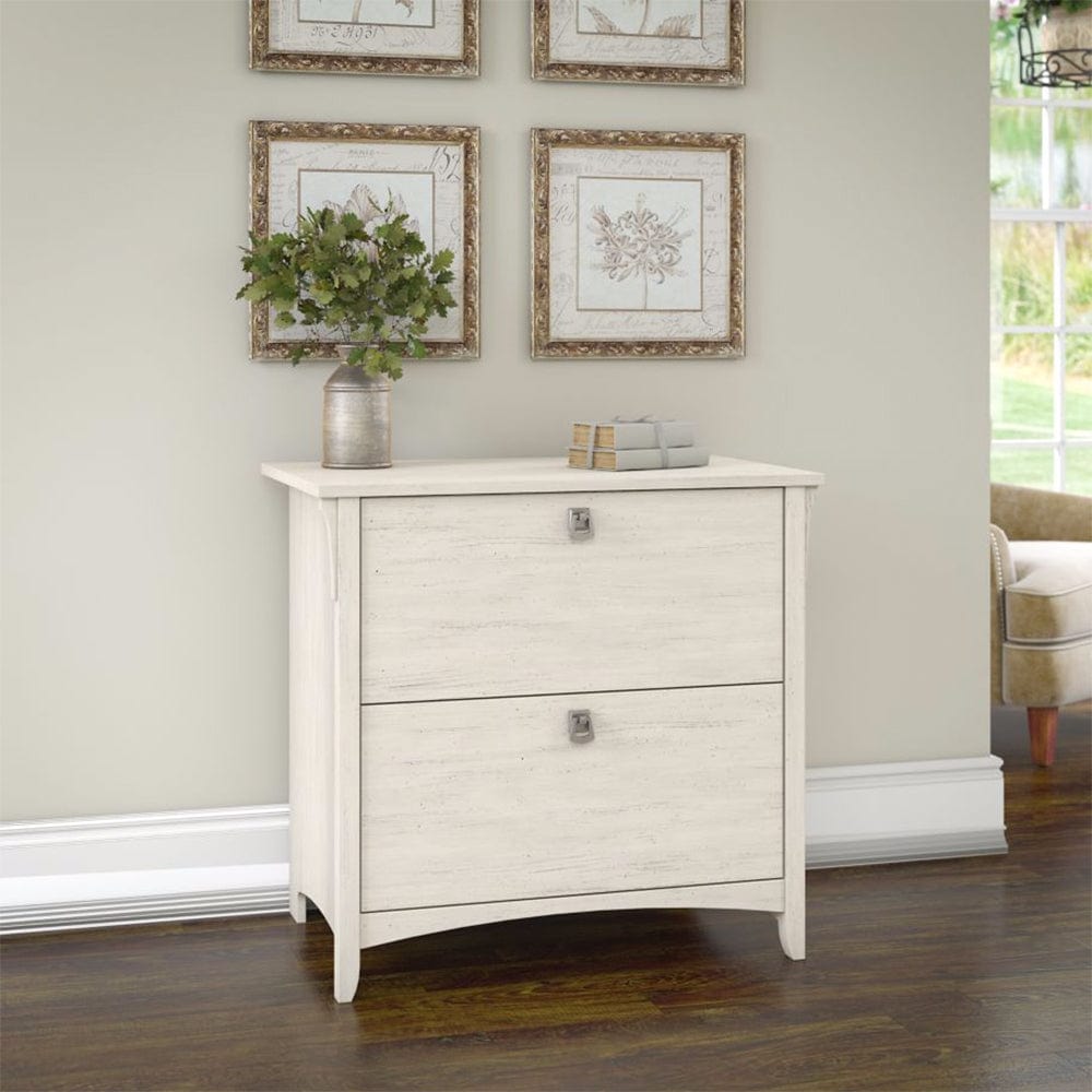 Salinas Filing Cabinet White/Black