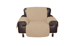 1 Seater Couch Sofa Cover Removable Quilted Slipcover Pet Kids Protector