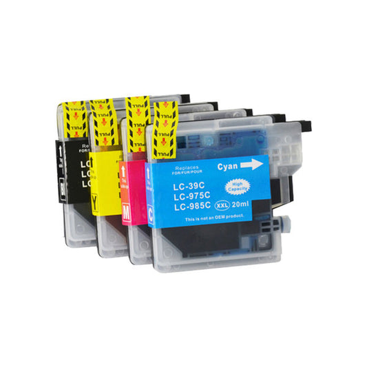 LC39 Compatible Inkjet Cartridge Set 

