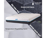 H&L Cool Touch Z-Fabric Memory Foam Mattress-S/Q