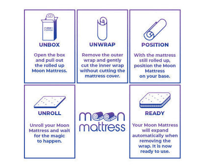 H&L hypo-Allergenic moon mattress-K/Q/D/S