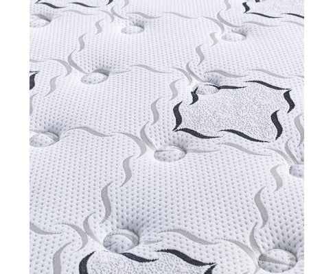 H&L luxury Pillow Top 5 zoned pocket springs Moon Mattress-KS/Q/D