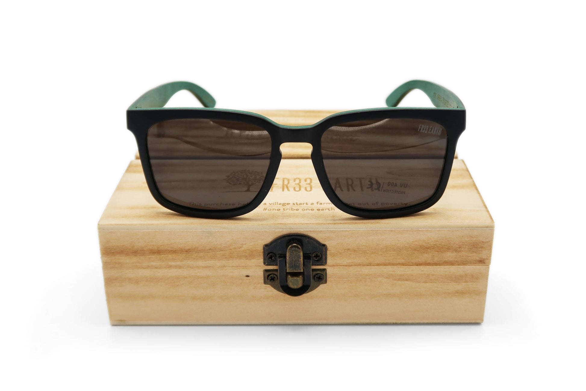 Skate Sunglasses Turtle Green 
