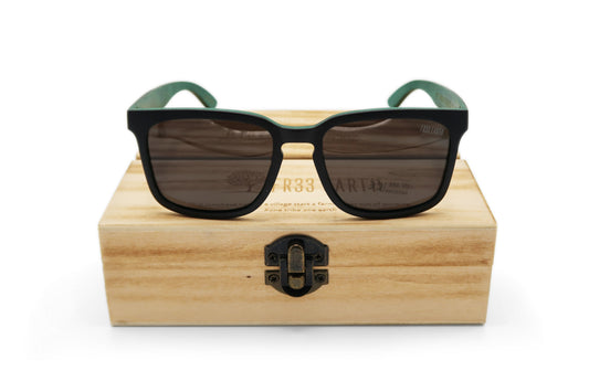 Skate Sunglasses Turtle Green 
