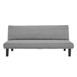 3 Seater M 2620 Modular Linen Sofa Bed Couch - Dark Grey