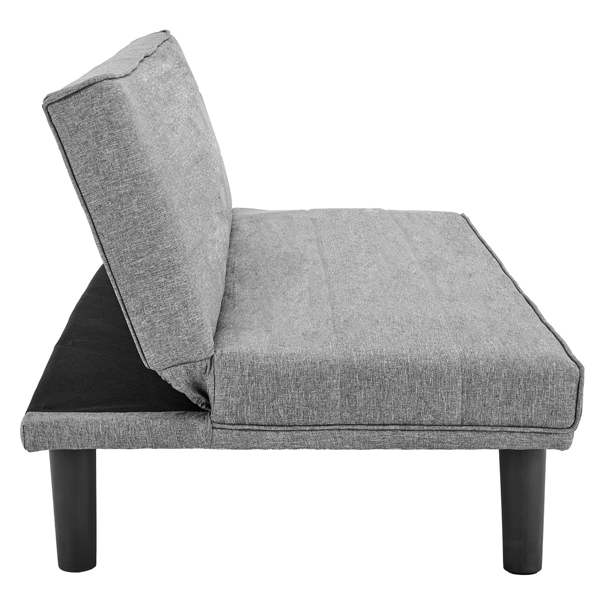 3 Seater M 2620 Modular Linen Sofa Bed Couch - Dark Grey