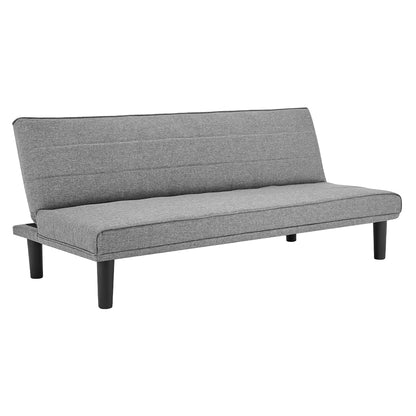 3 Seater M 2620 Modular Linen Sofa Bed Couch - Dark Grey