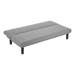 3 Seater M 2620 Modular Linen Sofa Bed Couch - Dark Grey