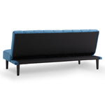 Fabric Sofa Bed Furniture Lounge Seat Blue