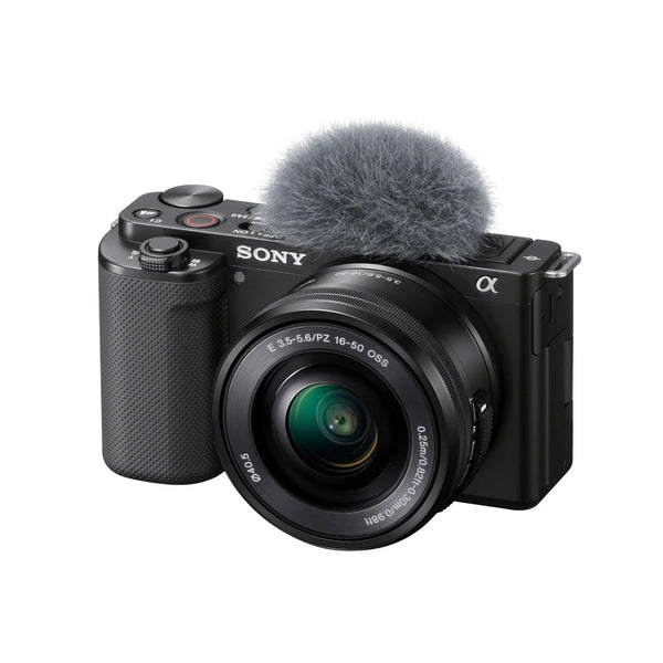  Sony Mirrorless Vlog Camera with 16-50mm Lens Kit (Black\White)