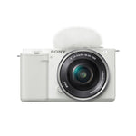 Sony Mirrorless Vlog Camera with 16-50mm Lens Kit (Black\White)