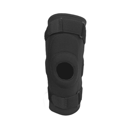 Double Metal Hinged Full Knee Support Brace Knee Protection Equipment Size M