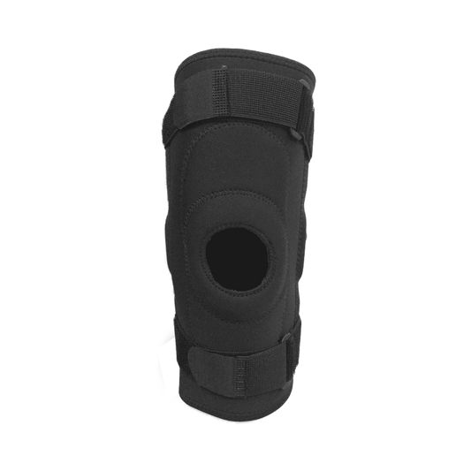 Double Metal Hinged Full Knee Support Brace Knee Protection Equipment Size M