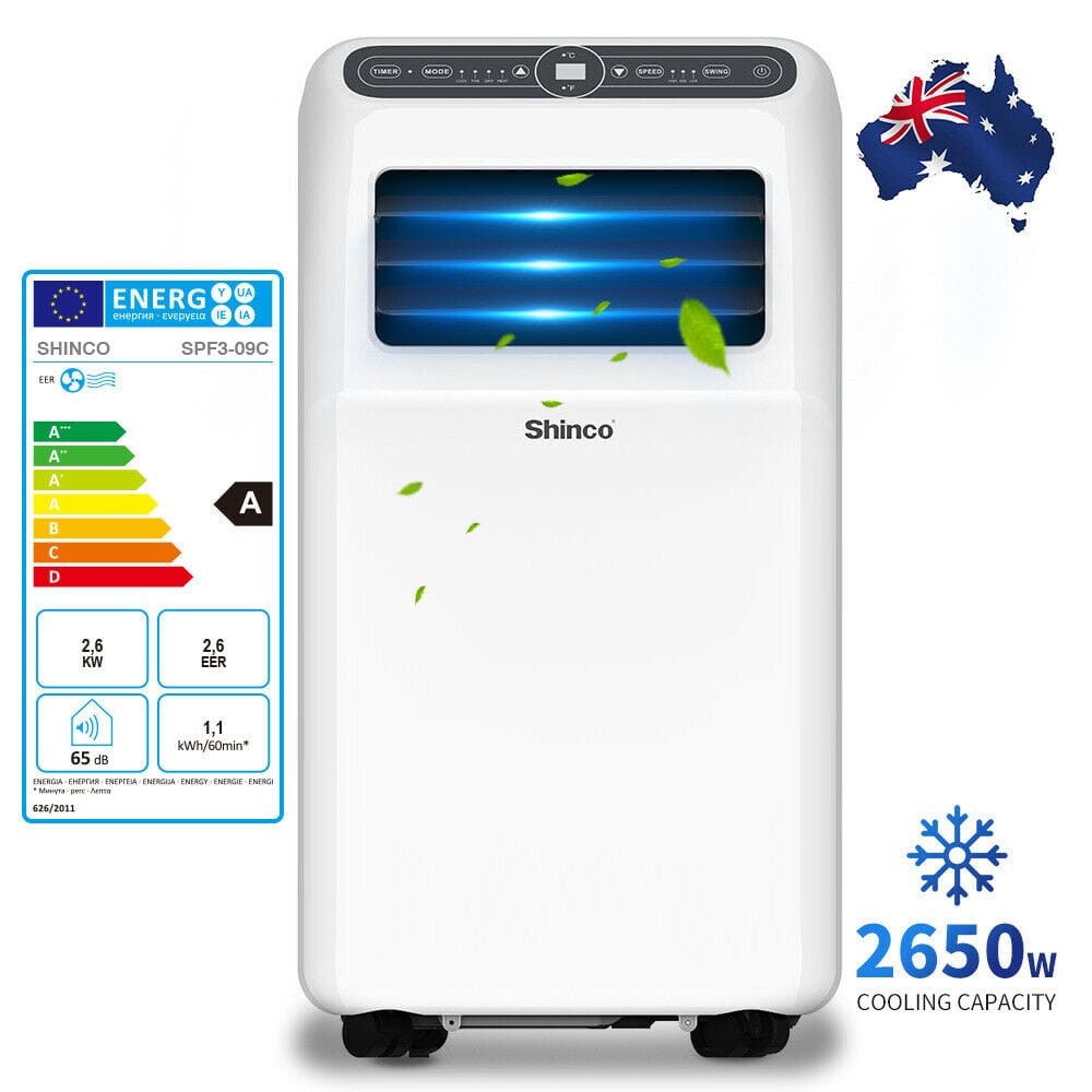 Spf3 9000Btu 2.6Kw Portable Air Conditioner Remote