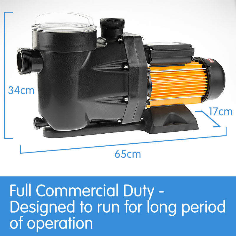 HydroActive Swimming Pool Water Pump - 1500W
