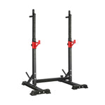 Squat Rack, Adjustable Barbell Rack, Weight Bench, and Barbell Bar Stand