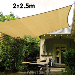 Wallaroo Rectangular Shade Sail 2 x 2.5m