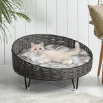 Stable iron base Pet Cat Bed Puppy House Washable Non-toxic