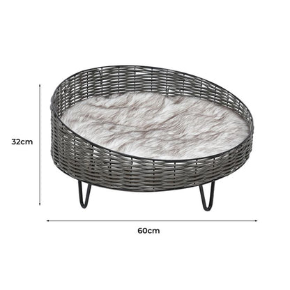 Stable iron base Pet Cat Bed Puppy House Washable Non-toxic