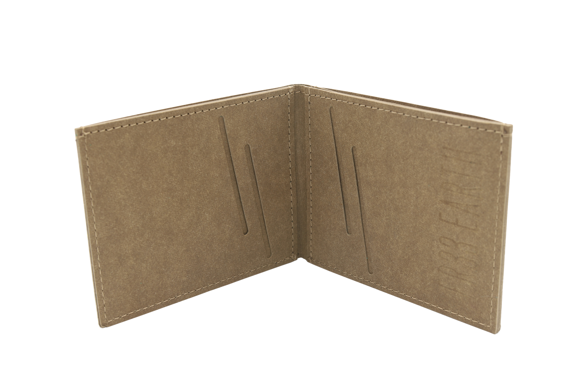 Vegan Wallet - Stone Brown 
