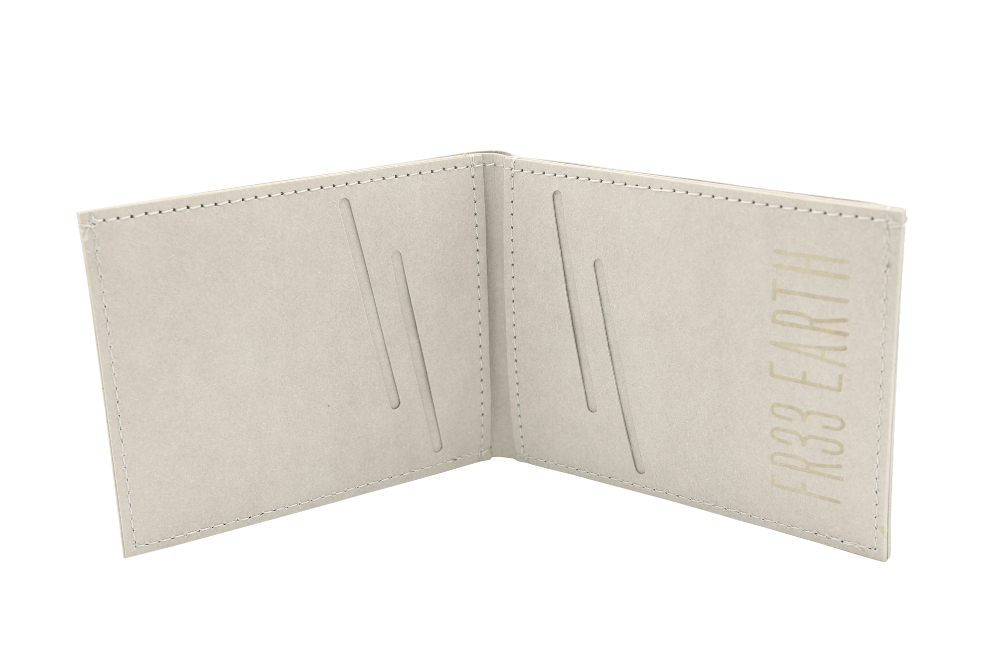 Vegan Wallet - Stone Grey 
