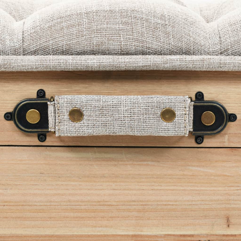 Storage & Entryway Benches Storage Bench 120x40x50cm Solid Wood and MDF
