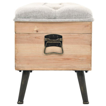 Storage & Entryway Benches Storage Bench 120x40x50cm Solid Wood and MDF