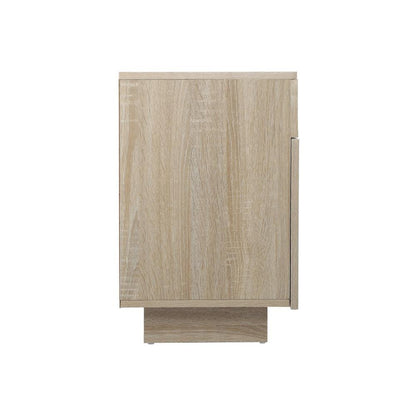 Stylish Natural Storage Entertainment Unit