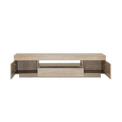 Stylish Natural Storage Entertainment Unit