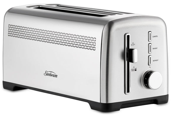  Sunbeam Fresh Start 4 Slice Long Slot Toaster