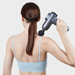 Super Quiet Portable Electric Massage Gun for Athletes - Deep Tissue Percussion Muscle Massager