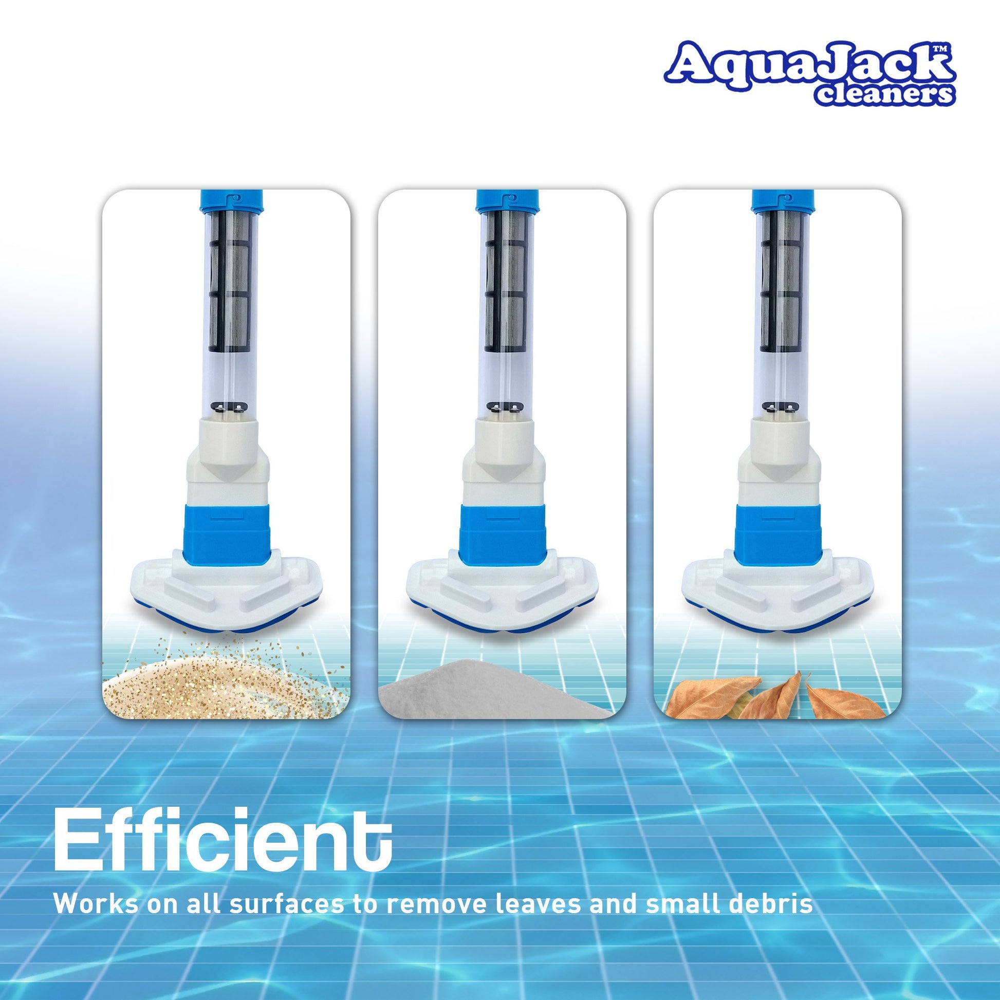 Aquajack 127 Portable Rechargeable Spa And Pool Vacuum Cleaner
