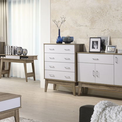 Tallboy Chest Of Drawer Oak