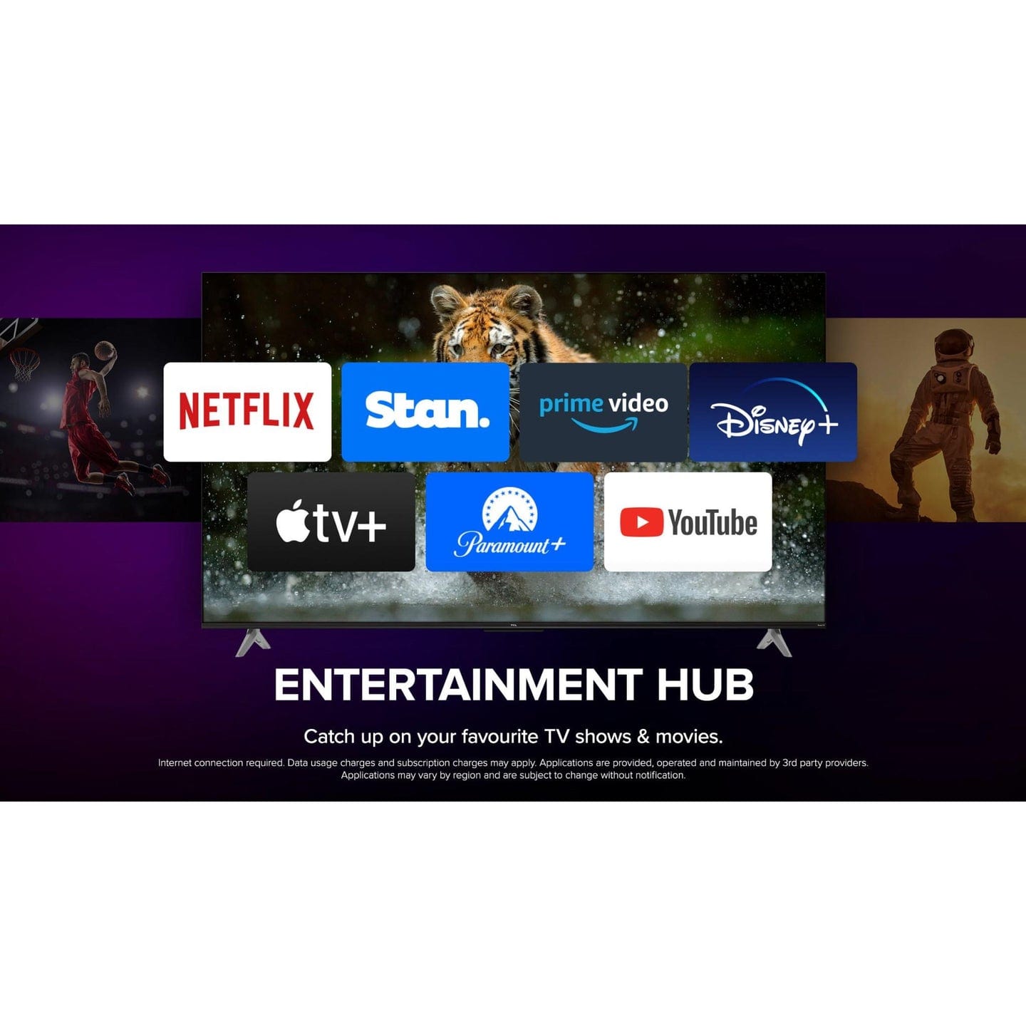 TCL 55" 4K Ultra HD Roku Smart TV Melbourne Home & Living