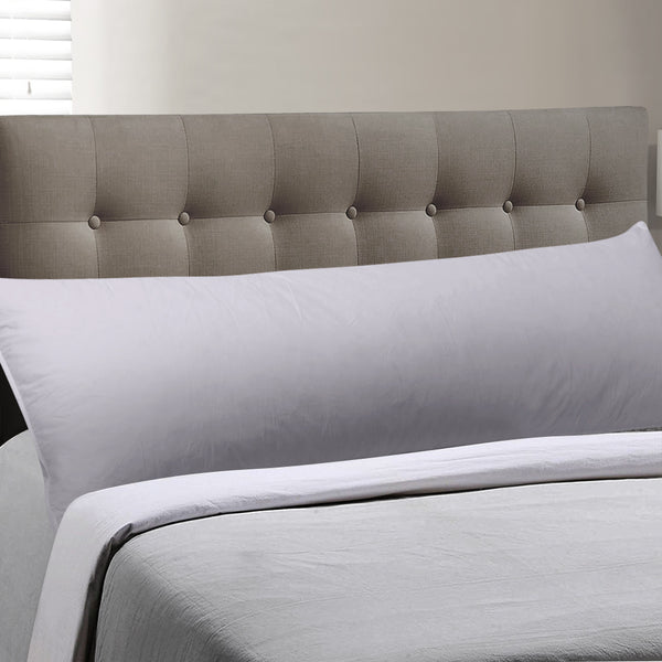  Body Full Long Pillow Luxury Slip Cotton Maternity Pregnancy 150cm Grey