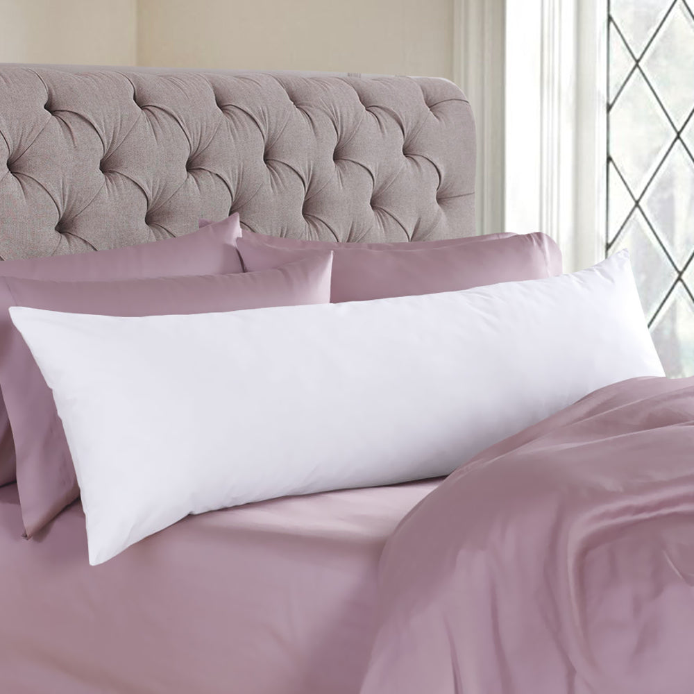 Body Full Long Pillow Luxury Slip Cotton Maternity Pregnancy 150cm Grey