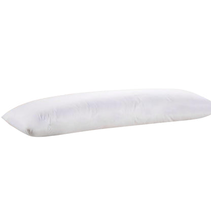 Body Full Long Pillow Luxury Slip Cotton Maternity Pregnancy 137cm White