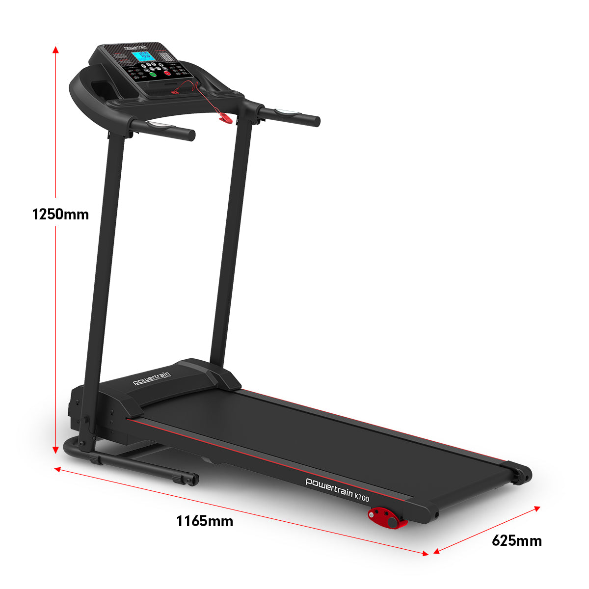 k100 electric treadmill cardio machine