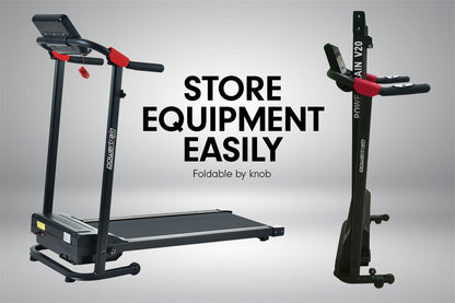 Treadmill V20 Cardio Running Exercise Home Gym - PowerTrain