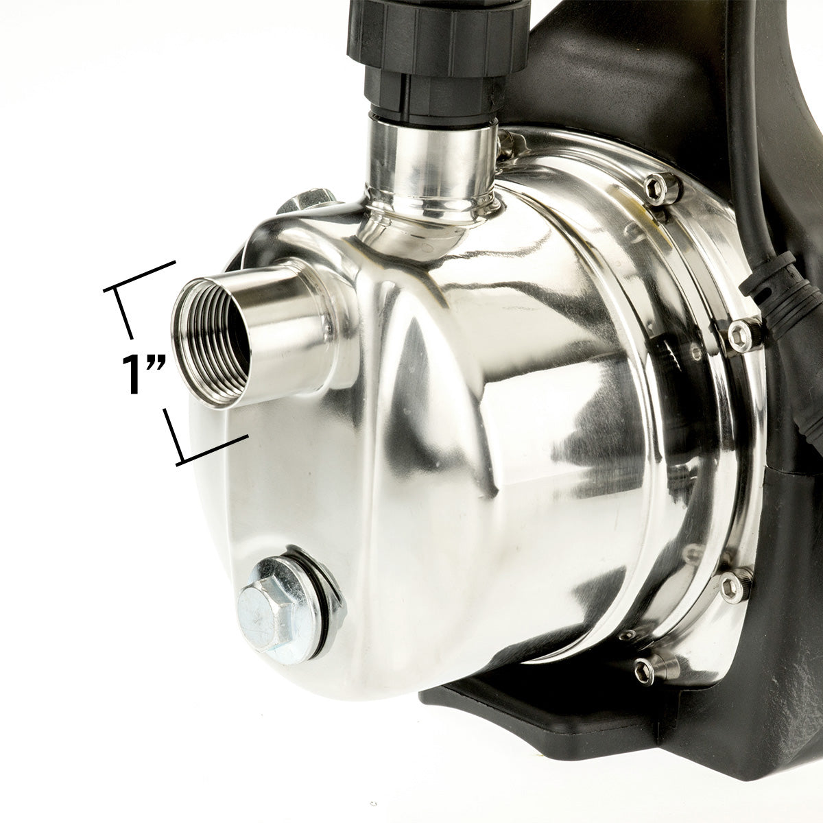 1400w Automatic stainless electric water pump - Blue