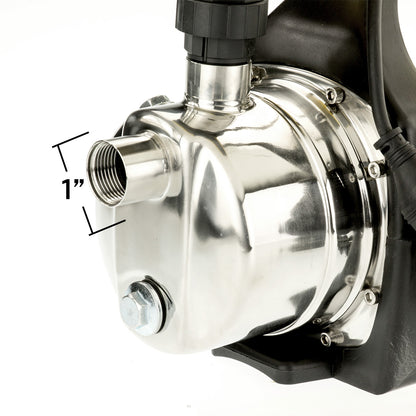1400w Automatic stainless electric water pump - Blue