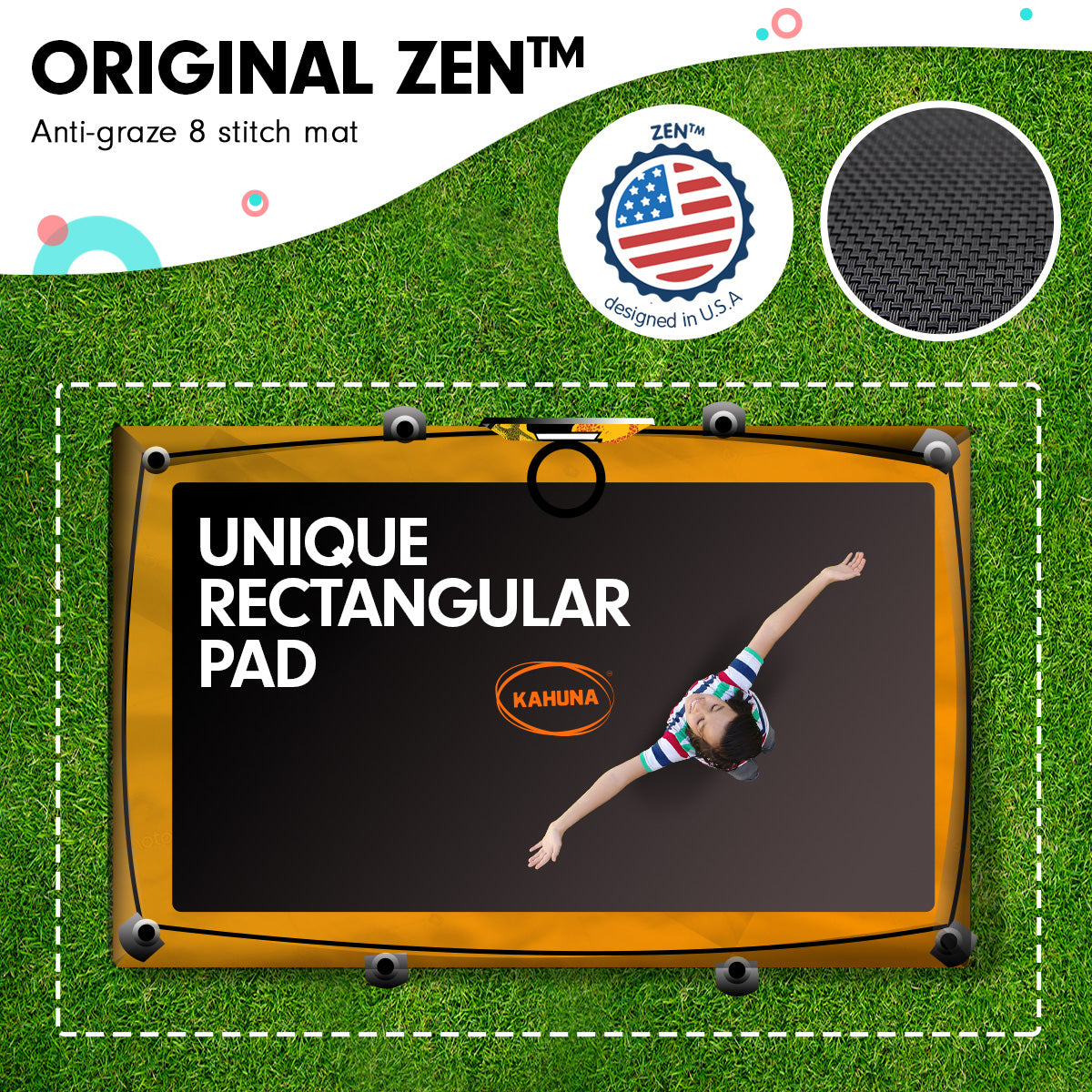 Trampoline 8 ft x 11 ft Rectangular with Basketball Set