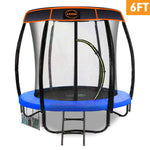 Trampoline 6ft with Roof - Blue