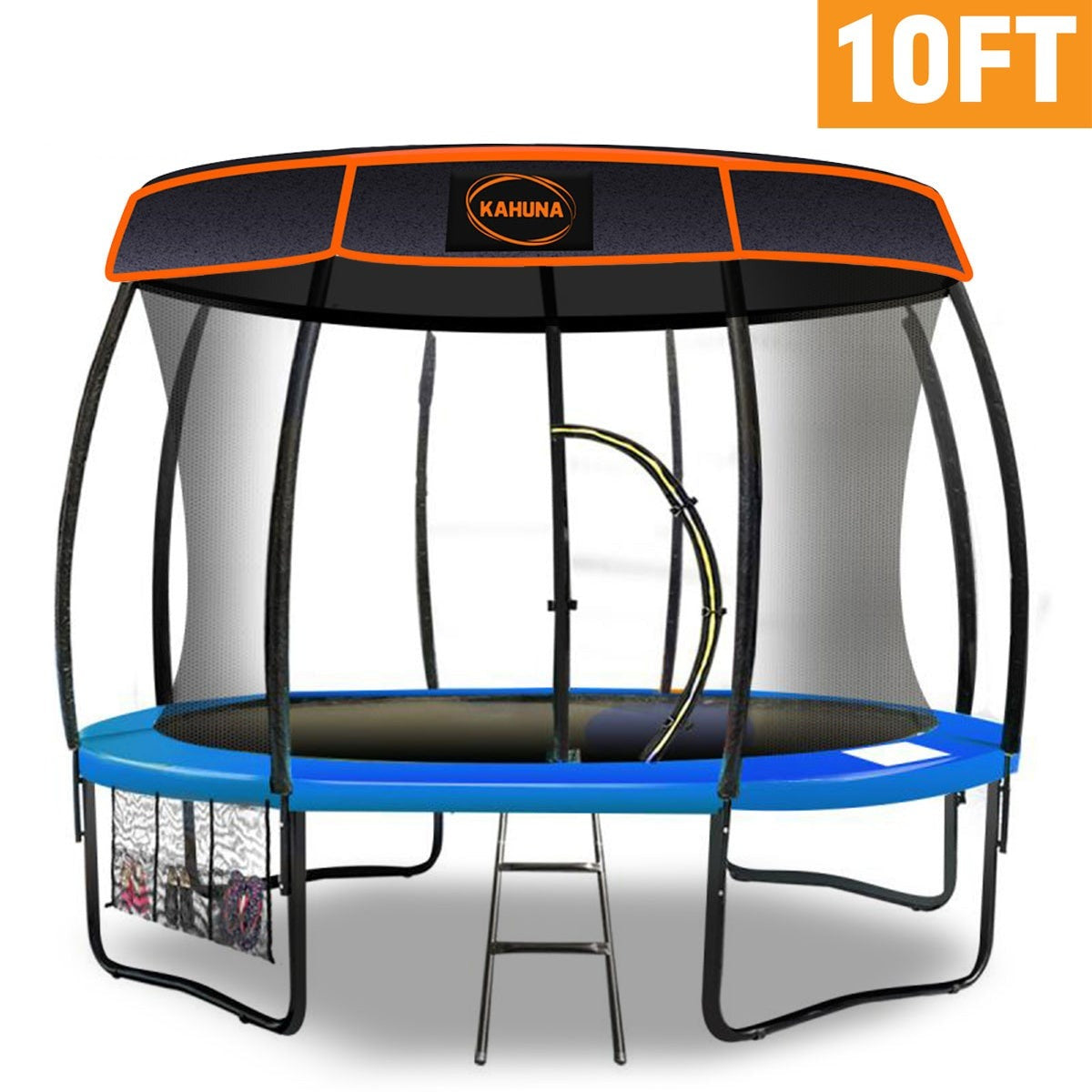 Trampoline 10 ft  Roof - Blue
