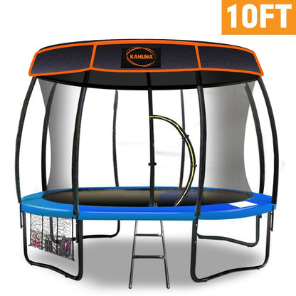 Trampoline 10 ft  Roof - Blue