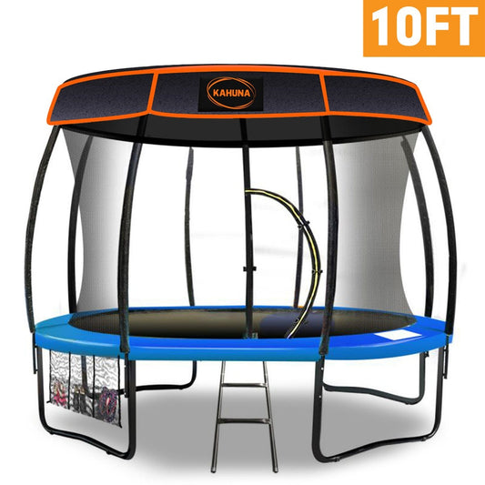 Trampoline 10 ft  Roof - Blue